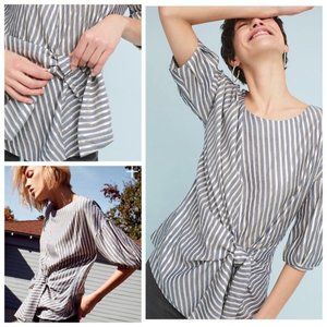 Anthropologie Eva Franco Marin Striped Blouse